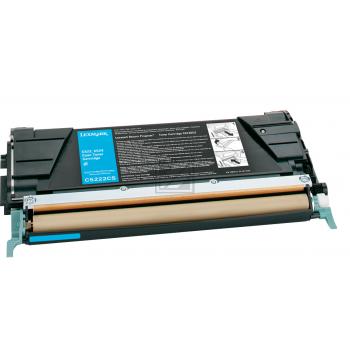 Original Lexmark C5222CS Toner Cyan