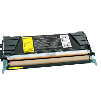 Original Lexmark C5222YS Toner Gelb