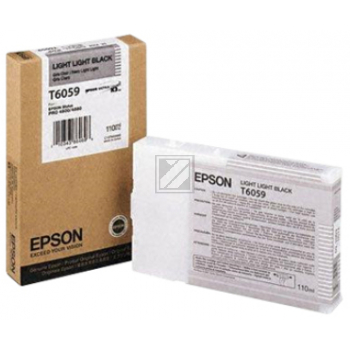 Original Epson C13T605900 / T6059 Tinte Foto Schwarz