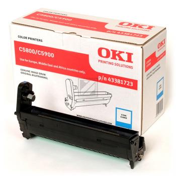 Original OKI 43381723 Bildtrommel Cyan