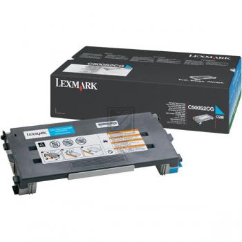 Original Lexmark C500S2CG Toner Cyan