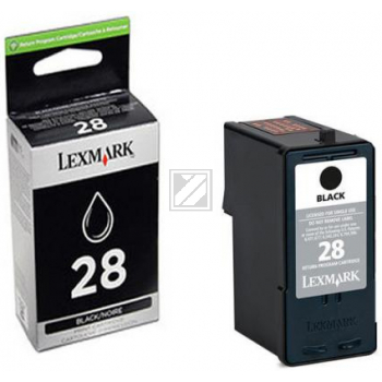 Original Lexmark 018C1428E / NO28 Tinte Schwarz