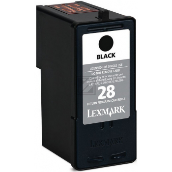 Original Lexmark 018C1428E / NO28 Tinte Schwarz