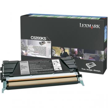 Original Lexmark C5200KS Toner Schwarz