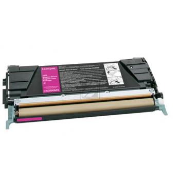 Original Lexmark C5200MS Toner Magenta