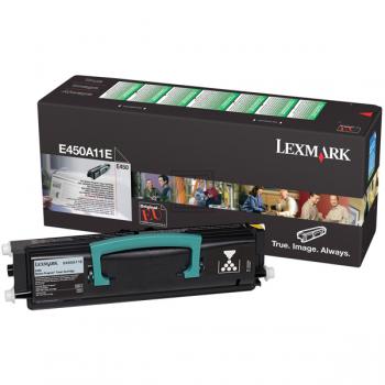 Original Lexmark E450A11E Toner Schwarz