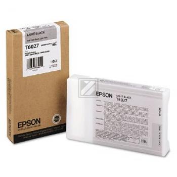 Original Epson C13T602700 / T6027 Tinte Light Schwarz