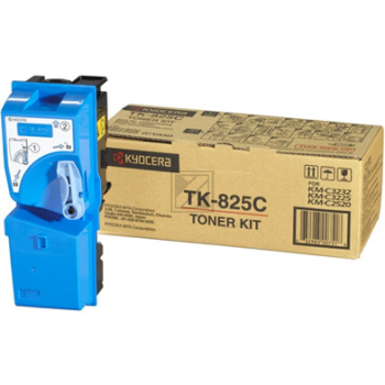 Original Kyocera 1T02FZCEU0 / TK-825C Toner Cyan
