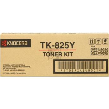 Original Kyocera 1T02FZAEU0 / TK-825Y Toner Gelb