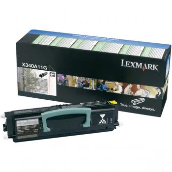 Original Lexmark X340A11G Toner Schwarz