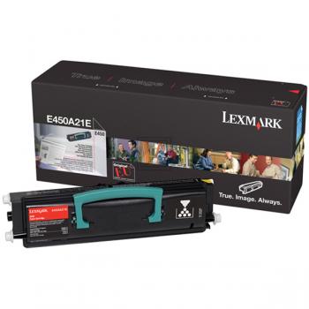 Original Lexmark E450A21E Toner Schwarz