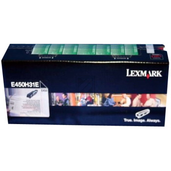 Original Lexmark E450H31E Toner Schwarz