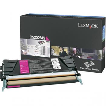 Original Lexmark C5202MS Toner Magenta