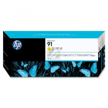 Original HP C9469A / 91 Tinte Gelb