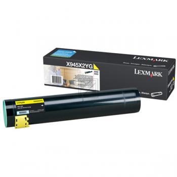 Original Lexmark X945X2YG Toner Gelb