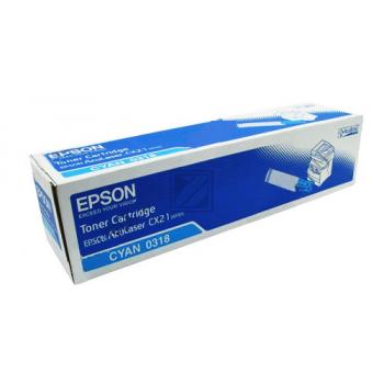 Original Epson C13S050318 / S050318 Toner Cyan