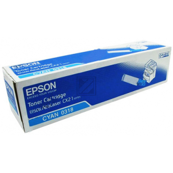 Original Epson C13S050318 / S050318 Toner Cyan