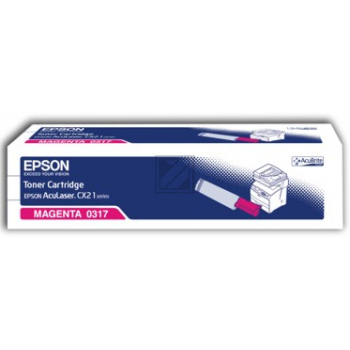 Original Epson C13S050317 / S050317 Toner Magenta