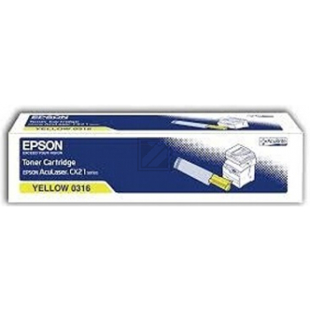 Original Epson C13S050316 / S050316 Toner Gelb
