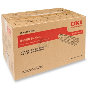 Original OKI 09004461 / B6500 Toner Schwarz