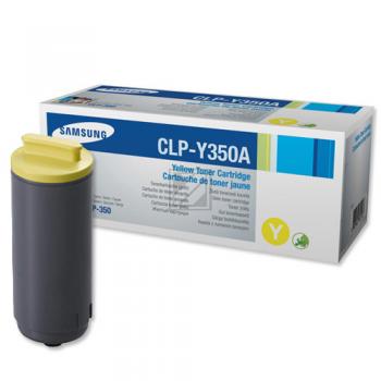 Original Samsung CLP-Y350A / Y350 Toner Gelb