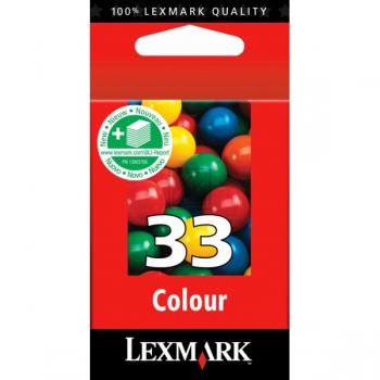 Original Lexmark 018CX033E / NO33HC Tinte Color