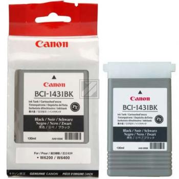 Original Canon 8963A001 / BCI-1431BK Tinte Schwarz