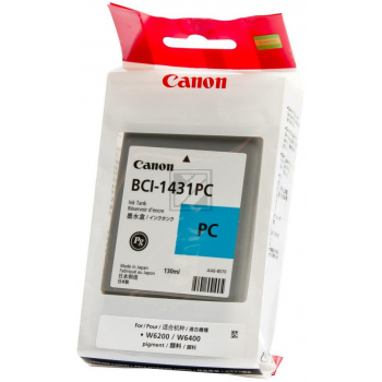 Original Canon 8973A001 / BCI-1431PC Tinte Cyan (Hell)