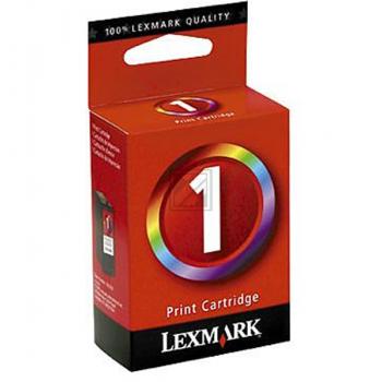 Original Lexmark 018CX781E / NO 1 HC Tinte Color