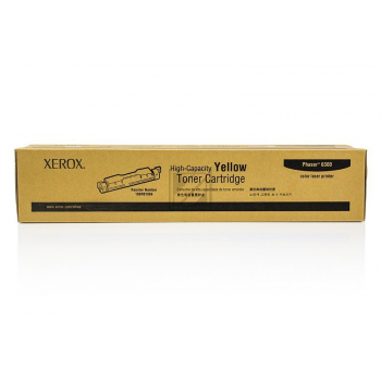 Original Xerox 106R01084 / 6300 Toner Gelb XXL