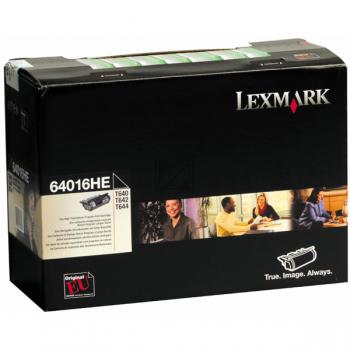 Original Lexmark 64016HE Toner Schwarz XXL