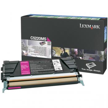 Original Lexmark C5220MS Toner Magenta