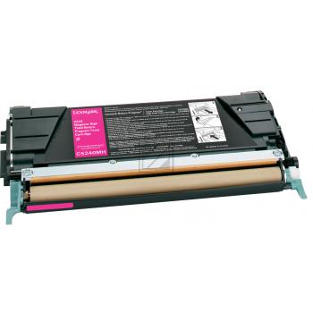 Original Lexmark C5240MH Toner Magenta