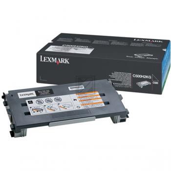 Original Lexmark C500H2KG Toner Schwarz