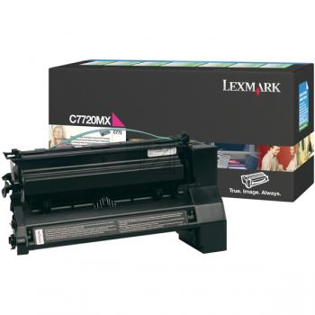Original Lexmark C7720MX Toner Magenta XXL