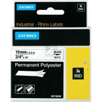 Original Dymo 18765 / S0718220 Farbband Wei