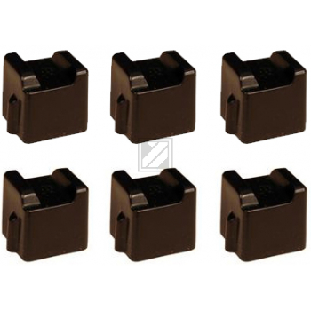 Original Xerox 108R00727 Festtinte Schwarz 6er Set