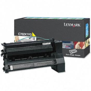 Original Lexmark C782X1YG Toner Gelb
