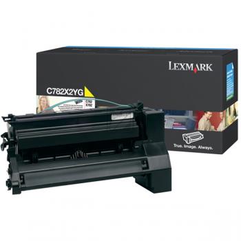 Original Lexmark C782X2YG Toner Gelb