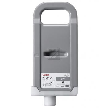 Original Canon 0909B001 / PFI-701GY Tinte Grau XXL