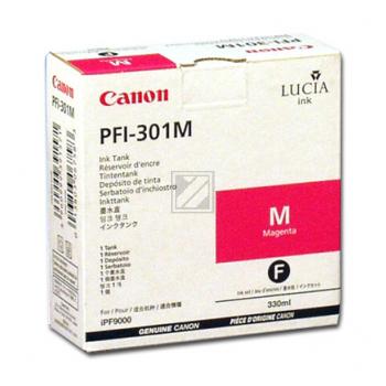 Original Canon 1488B001 / PFI-301M Tinte Magenta