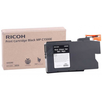 Original Ricoh 888547 / DT1500BLK Tinte Schwarz