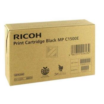 Original Ricoh 888547 / DT1500BLK Tinte Schwarz