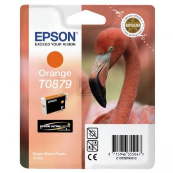Original Epson C13T08794010 / T0879 Tinte Orange