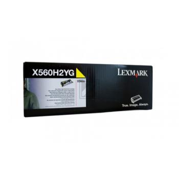 Original Lexmark X560H2YG Toner Gelb
