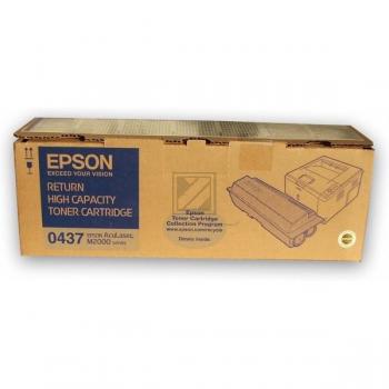 Original Epson C13S050437 / S050437 Toner Schwarz XXL