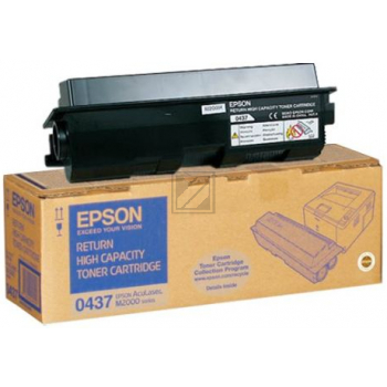 Original Epson C13S050437 / S050437 Toner Schwarz XXL