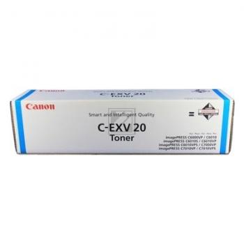 Original Canon 0437B002 / C-EXV20C Toner Cyan