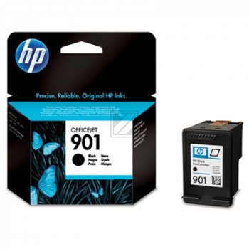 Original HP CC653AE / 901 Tinte Schwarz