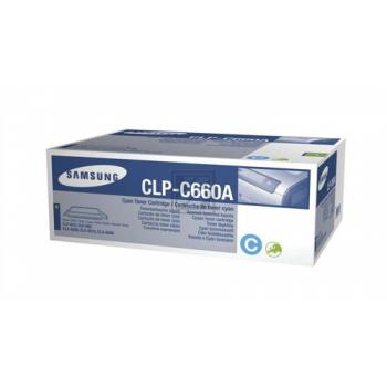 Original Samsung CLP-C660A / C660 Toner Cyan